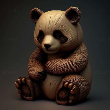 3D model Big panda (STL)